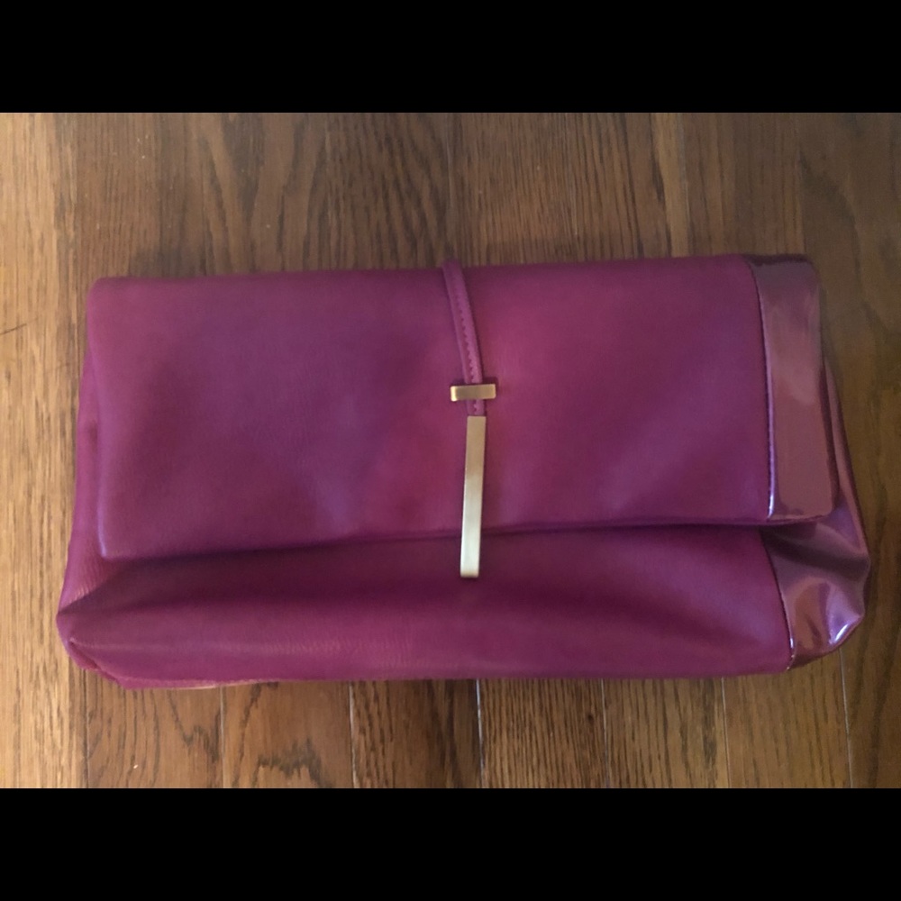 Purple clutch